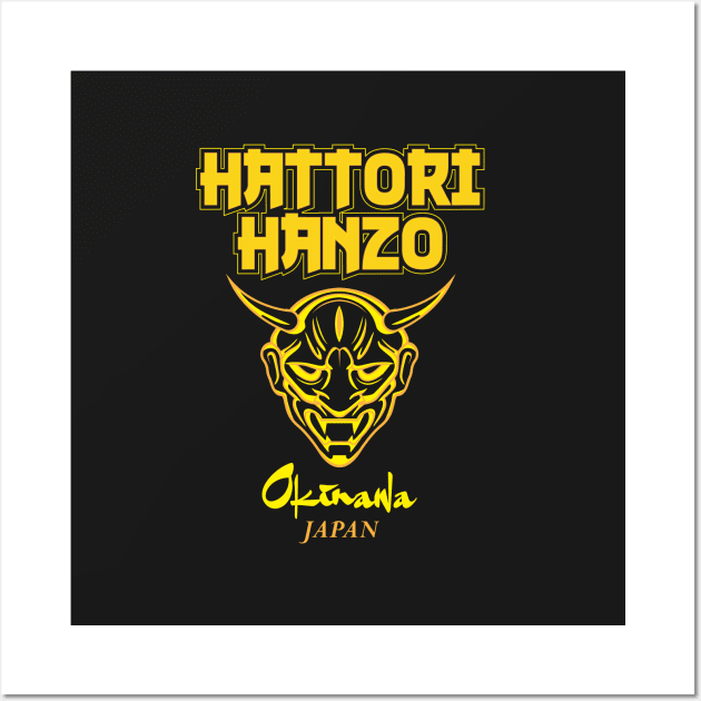 Hattori Hanzo Wall Art by Woah_Jonny